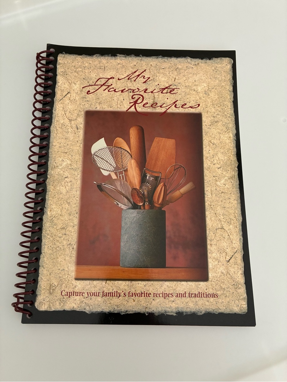 Recipe Notebook Spiral Journal - NWOT!